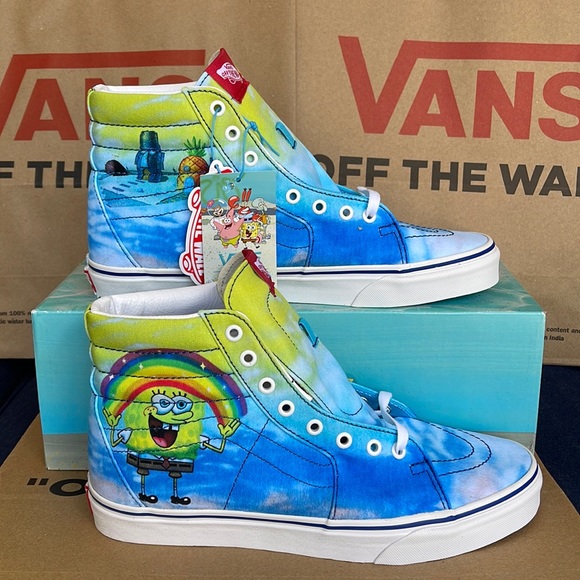 Vans Men’s Sk8-Hi SpongeBob Imagination - Picture 2 of 16